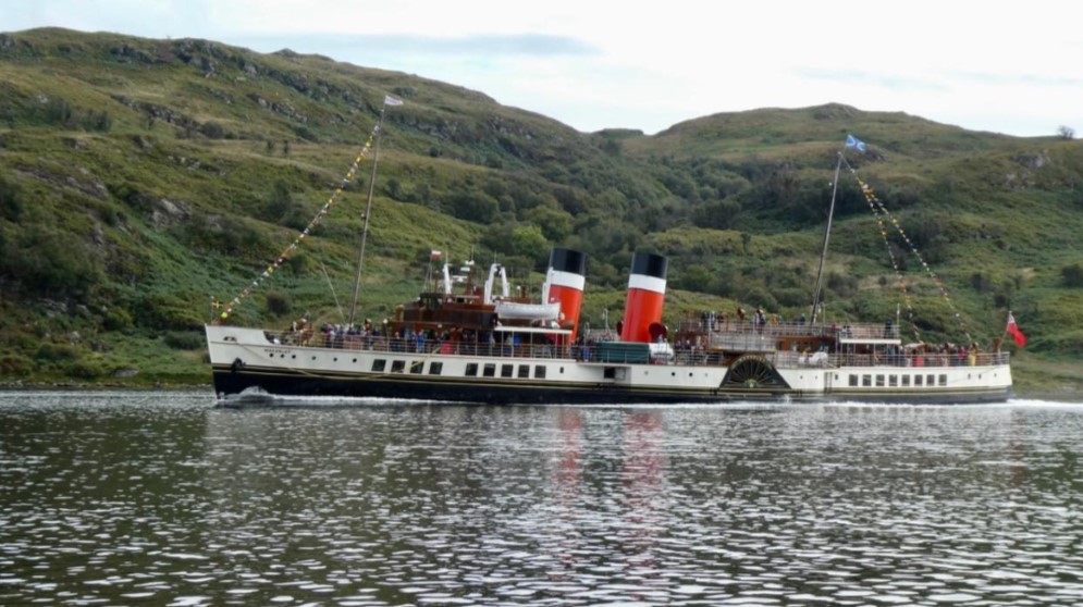 Waverly Paddle Steamer powered by Cochran Boilers