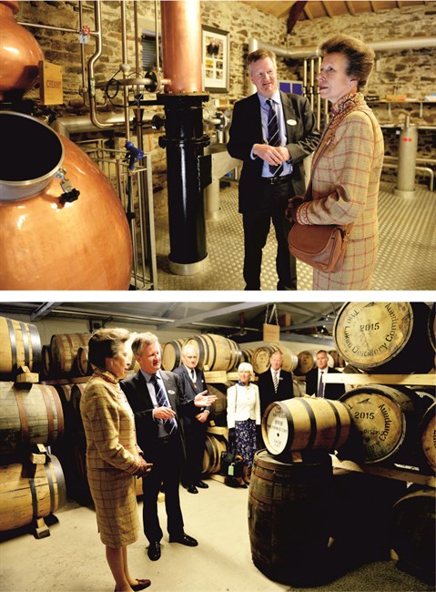 Cochran attend Royal Opening of The Lakes Distillery