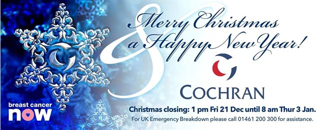 Cochran Christmas Closing and Charity Donation