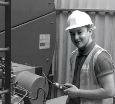 Apprentice Service Engineer in for ICOM Apprentice of the Year Award