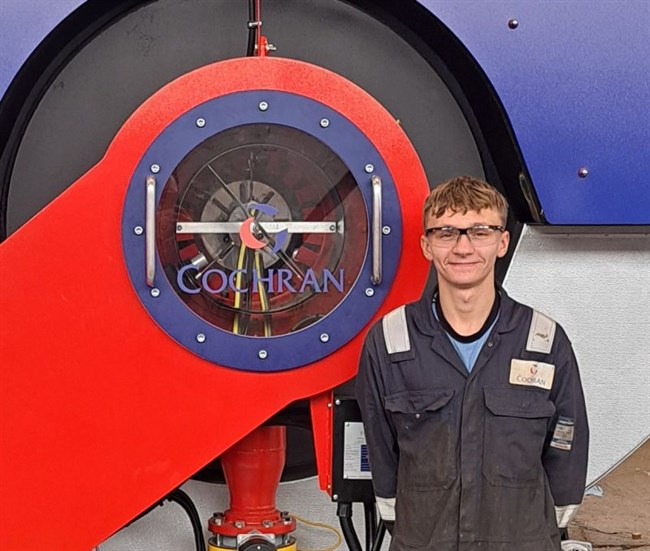 Cochran Apprentice of the Year 2024 - Zak Adams (Apprentice Pipe Fitter) 